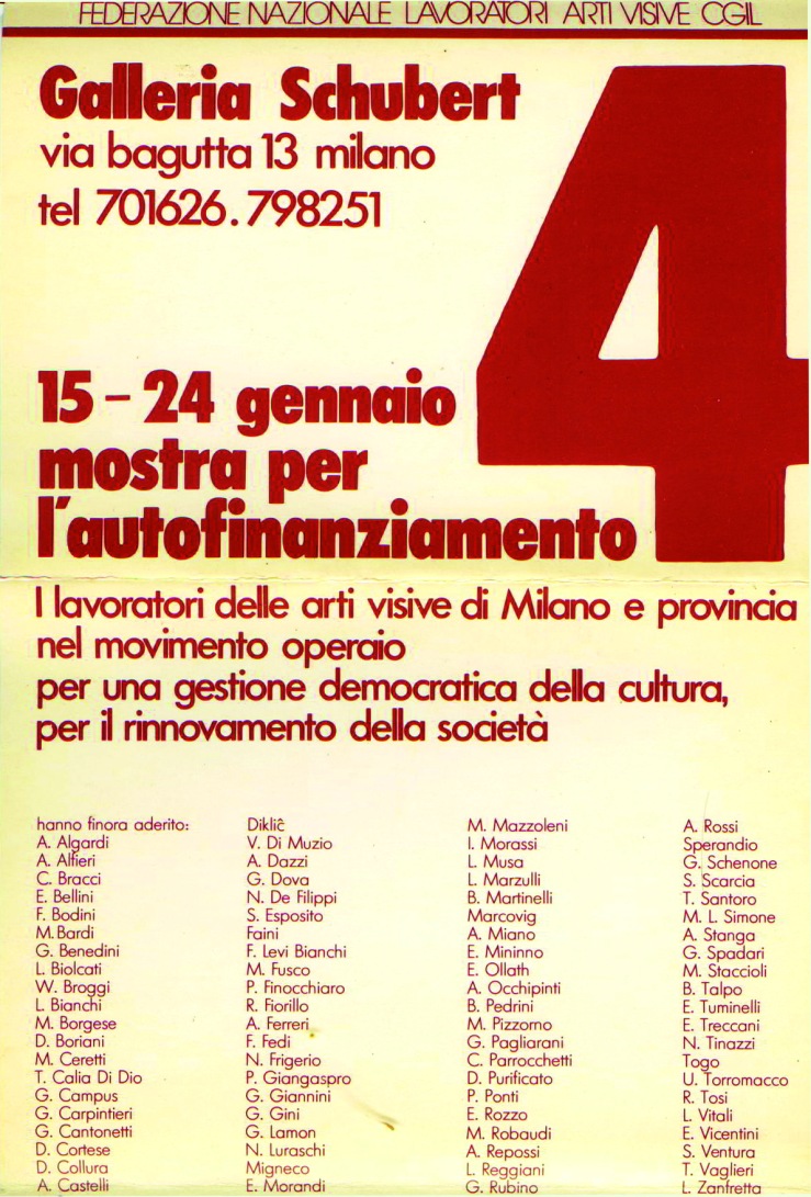 1979 galleria schubert autofinanziamento fnla 1