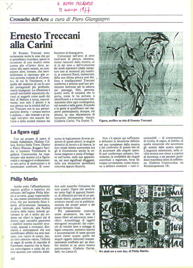 il nuovo milanese 11 mar 1977